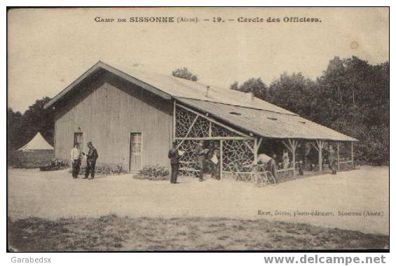CPA Du Camp De SISSONNE - Cercle Des Officiers. - Sissonne