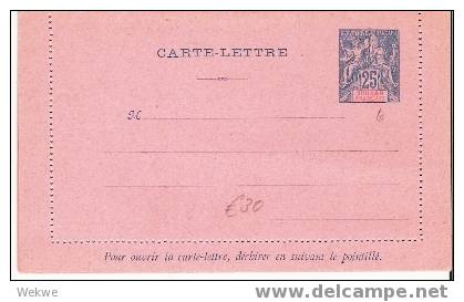 Faf065  SUDAN - Kartenbrief Nr. 6 – Alegorie – Ungebraucht - Storia Postale