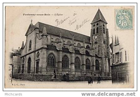 CPA 94 FONTENAY SOUS BOIS - L Eglise - Fontenay Sous Bois