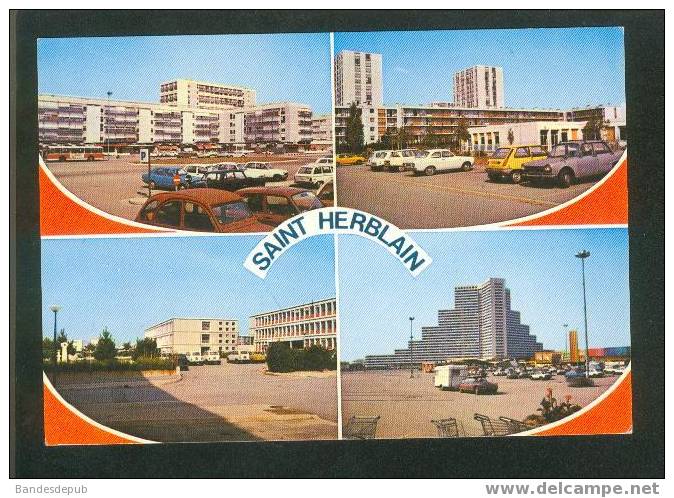 Saint Herblain - Ses Nouveaux Quartiers ( Cité Automobile Citroën DS Tractant Une Caravane Ed. CHAPEAU 1828) - Saint Herblain