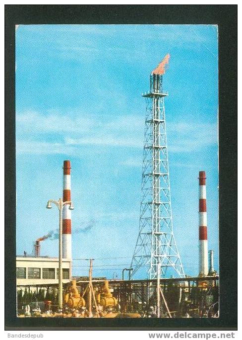 CPSM - Lacq - Usine ( Gaz Soufre Société Nationale Pétrole D' Aquitaine Editions SL) - Lacq