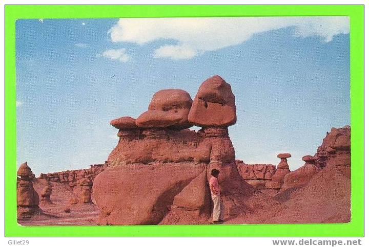 GOBLIN VALLEY, UT - WAYNE COUNTY - ANIMATED - PUB. GEO Mc CO - - Bryce Canyon