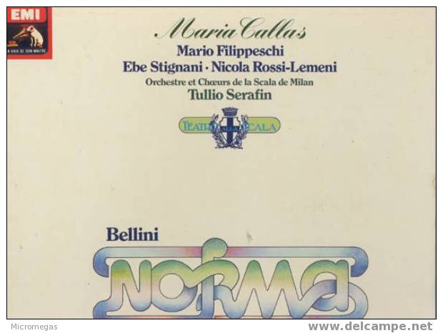 Bellini : Norma, Callas, Serafin - Opera