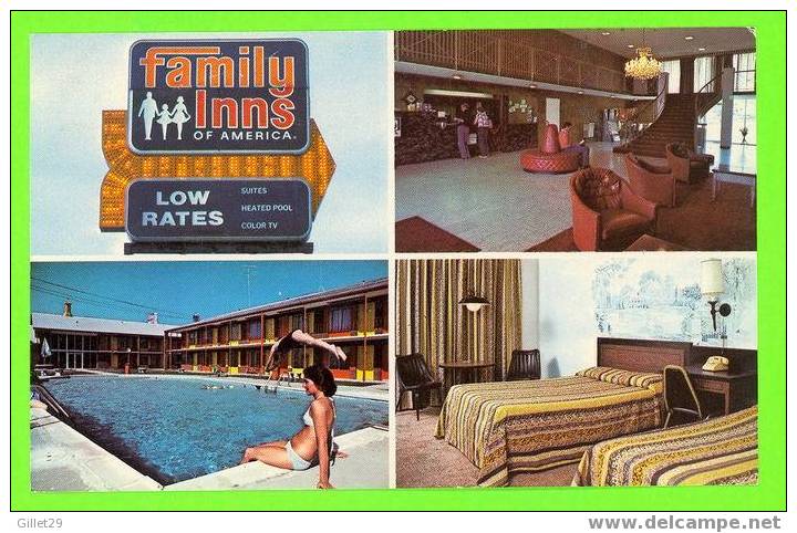 NEWPORT, TN - FAMILY INNS OF AMERICA - 4 MULTIVIEW - - Autres & Non Classés