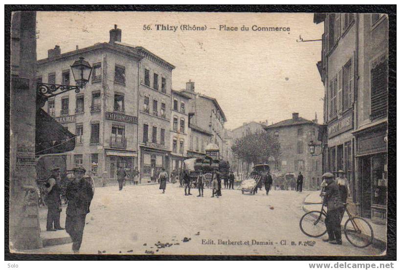 THIZY - Place Du Commerce - Thizy