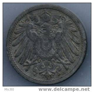 Allemagne 10 Pfennig 1917 Tb/ttb - 10 Pfennig