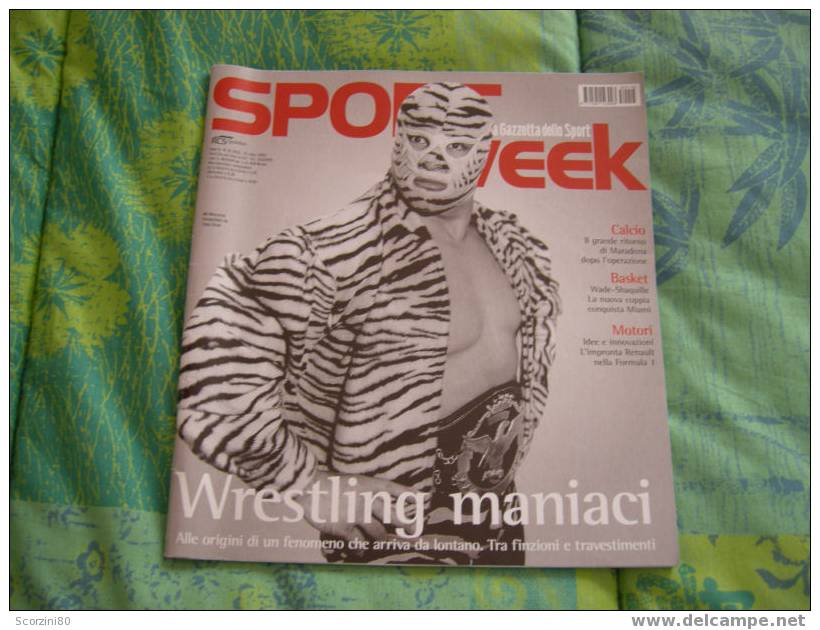 Sport Week N° 253 (n°15-2005) WRESTLING WWE ITALIA - Sport