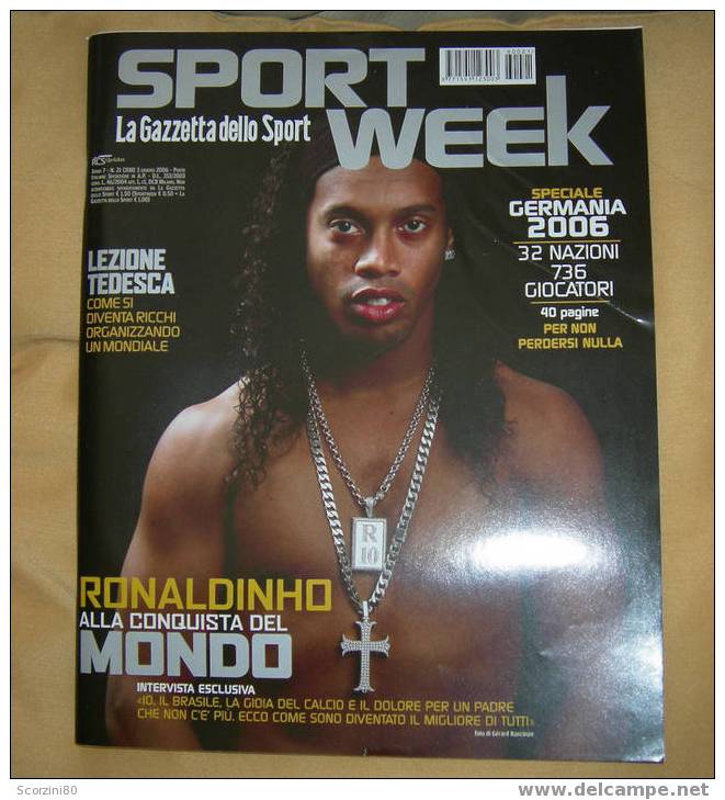 Sport Week N° 308 (n°21-2006) RONALDINHO - Deportes
