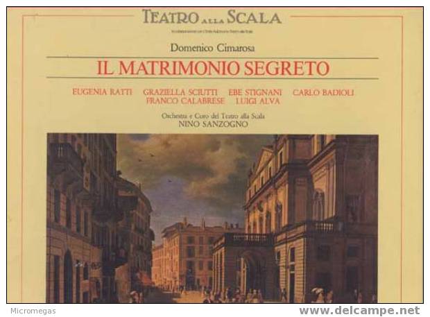 Cimarosa : Il Matrimonio Segreto - Oper & Operette