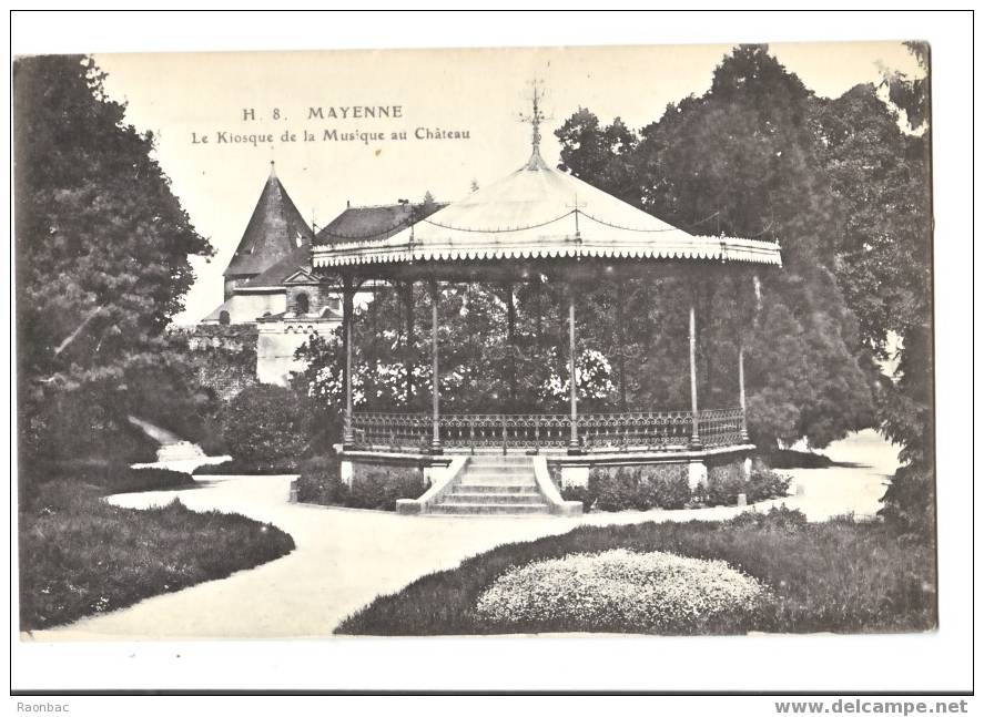 CPA----53----MAYENNE---- KIOSQUE - Mayenne