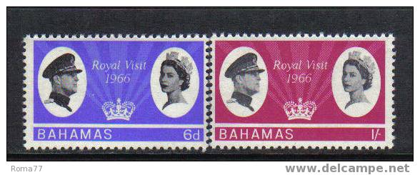 669 - BAHAMAS, 1966 : Royal Visit To The Caribbean  *** - 1859-1963 Colonia Britannica