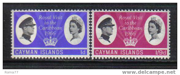 672 - CAYMAN, 1966 : Royal Visit To The Caribbean  *** - Cayman (Isole)