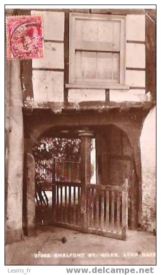 CPA - PHOTO - 37065 - CHALFONT ST. GILES - LYCH GATE - - Buckinghamshire