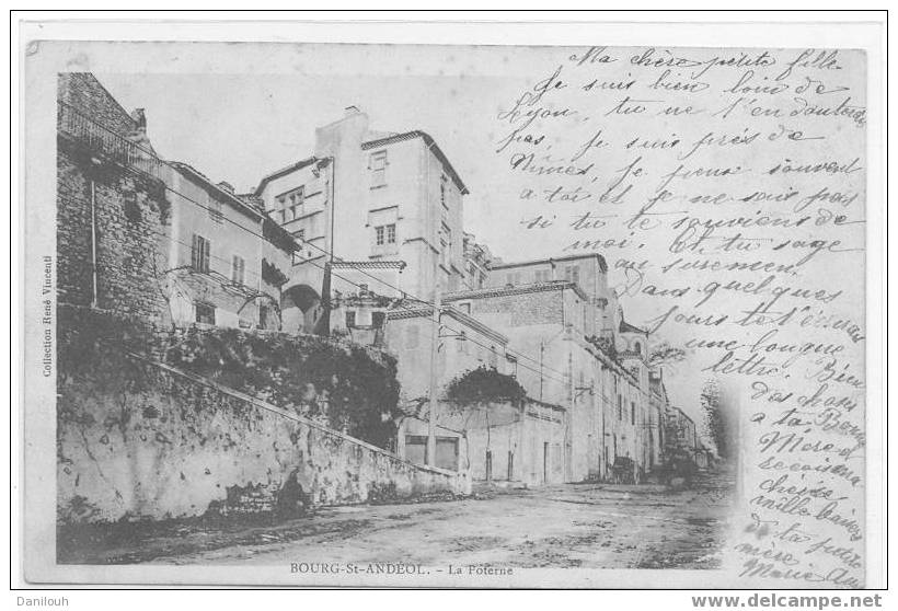 07 /--/ ARDECHE / BOURG ST ANDEOL, La Poterne /** - Bourg-Saint-Andéol