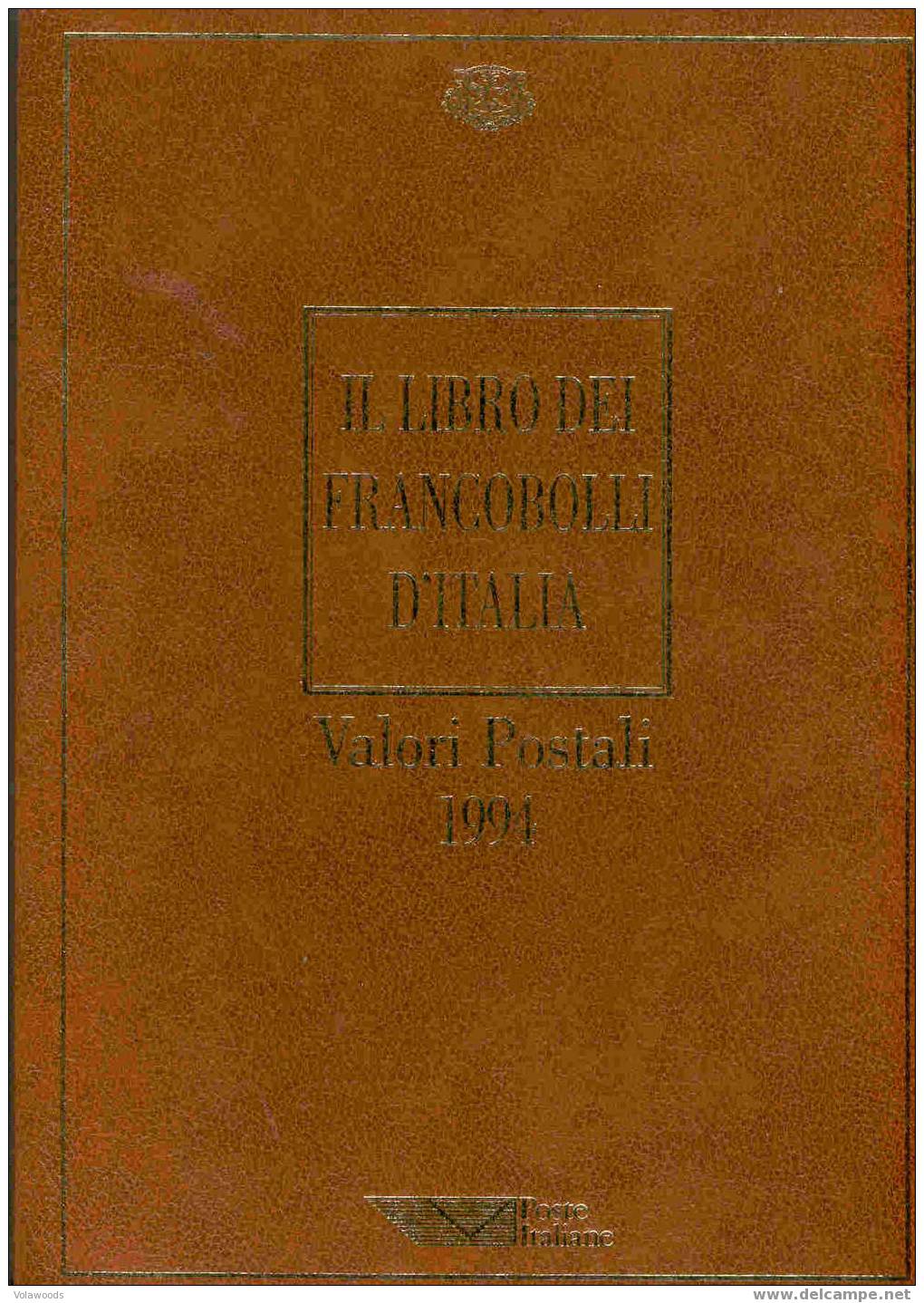 Italia - Libro Dei Francobolli 1994 - Annata Completa Francobolli/libretti/foglietti - Années Complètes
