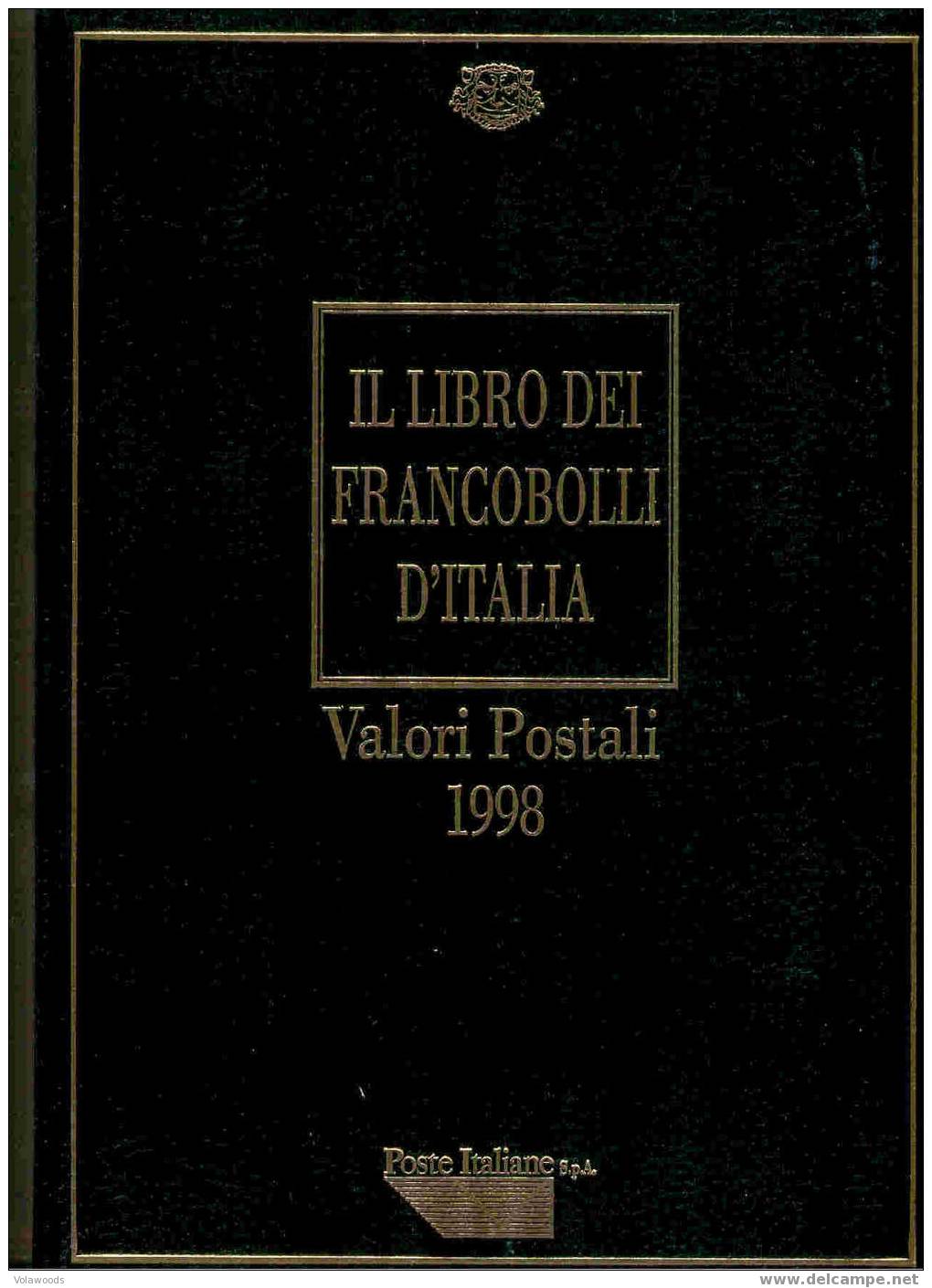 Italia - Libro Dei Francobolli 1998 - Annata Completa Francobolli/libretti/foglietti - Full Years