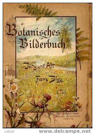 "Botanisches Bilderbuch Für Jung And Alt" (1 Teil) BLEU, F. - A. Schurmann Leipzig - Nature