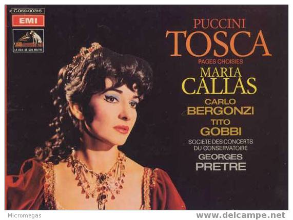 Puccini : Tosca (extraits), Callas - Oper & Operette