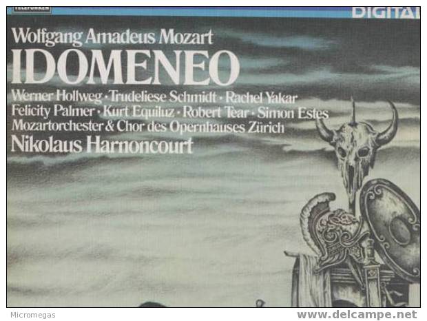 Mozart : Idomeneo, Harnoncourt - Opera / Operette