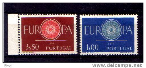 EUROPA  CEPT 1960 PORTUGAL  N° 879-80 - 1960