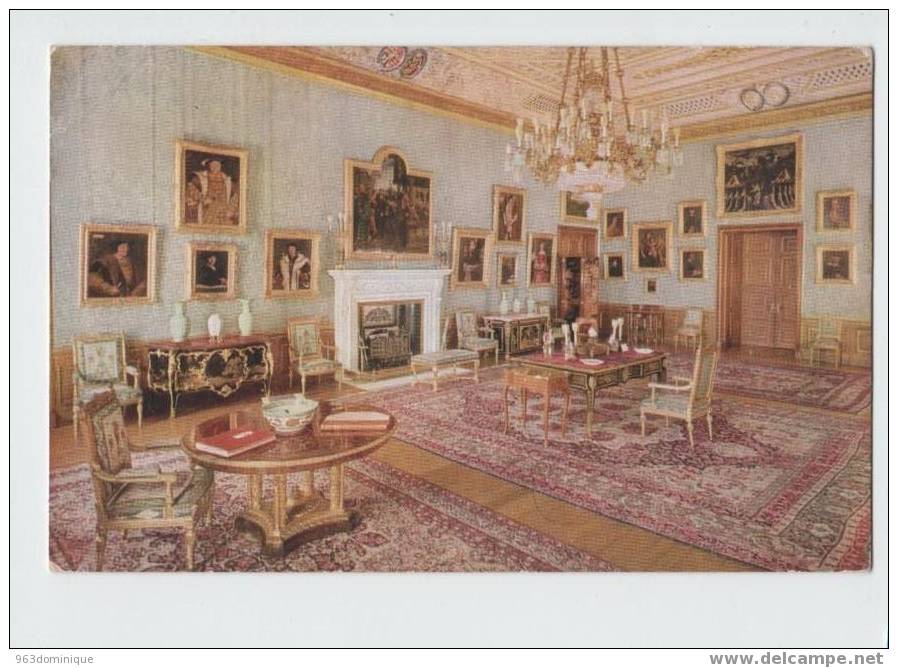 Tuck´s Post Card - The State Apartments Windsor Castle -  Picture Gallery - Windsor Castle