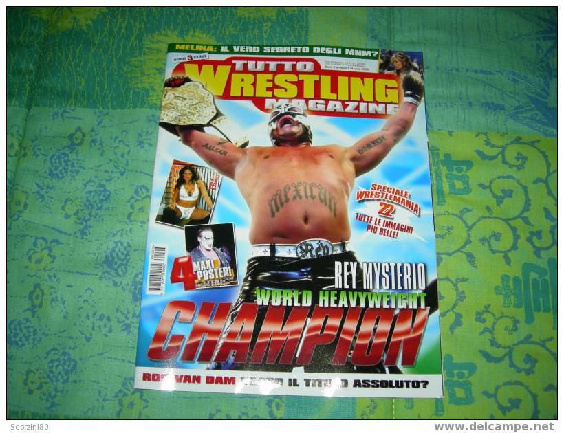 Tutto Wrestling Magazine N°12 (5-2006) Rey Mysterio - Deportes