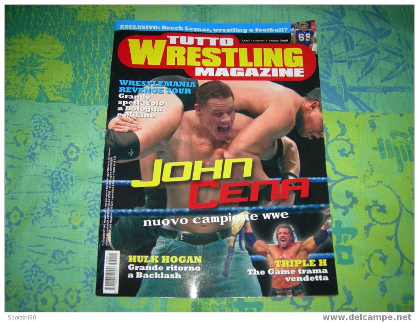 Tutto Wrestling Magazine N°1 (2005) John Cena - Deportes