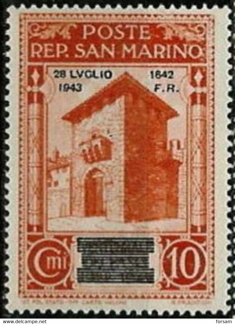 SAN MARINO..1943..Michel # 272...MLH. - Unused Stamps
