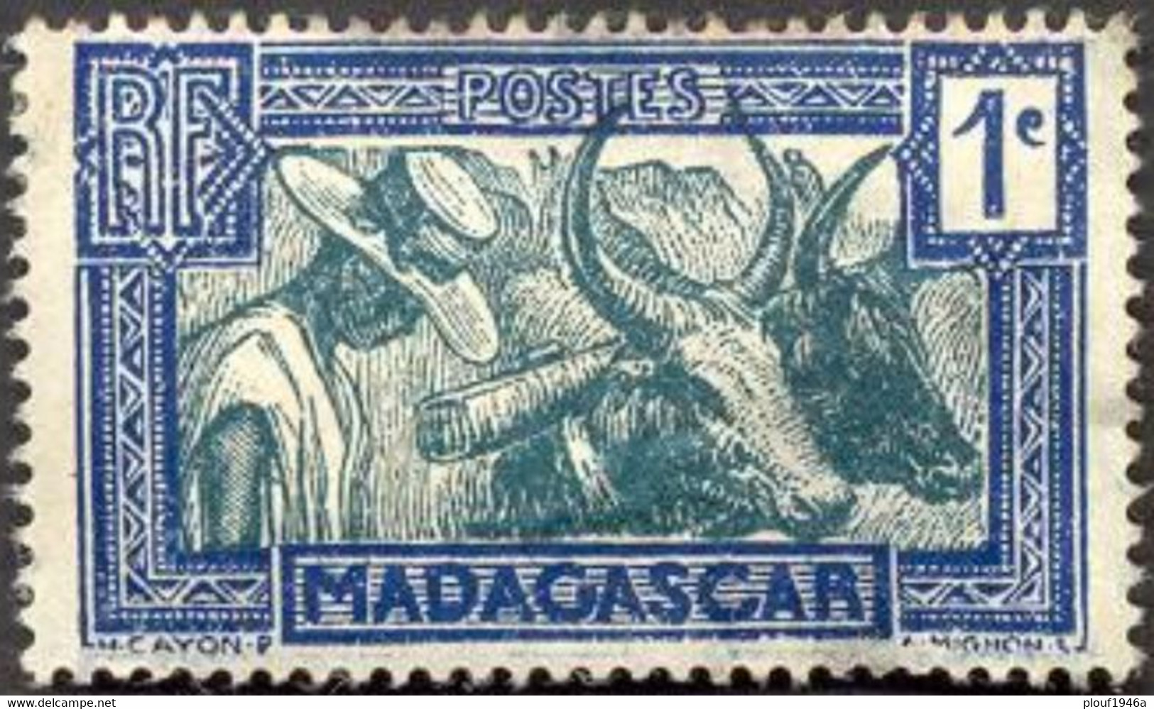 Pays : 288,3 (Madagascar : Colonie Française) Yvert Et Tellier N° :  161 A (*) - Unused Stamps