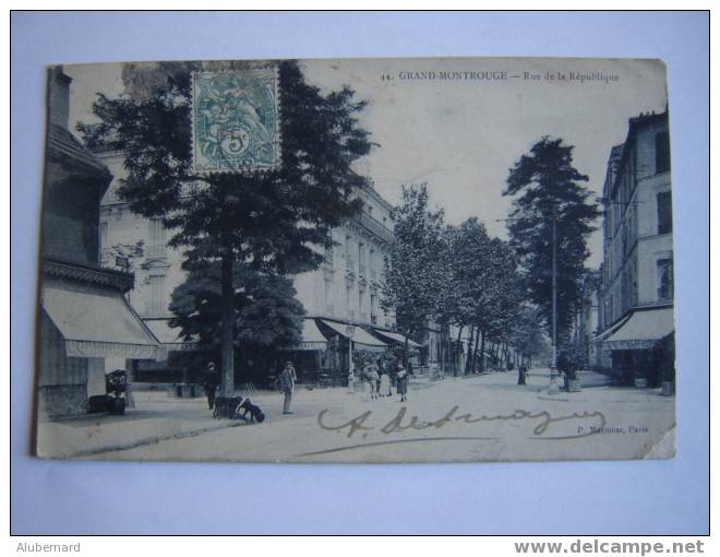 Grand Montrouge. Rue De La Republique. - Montrouge