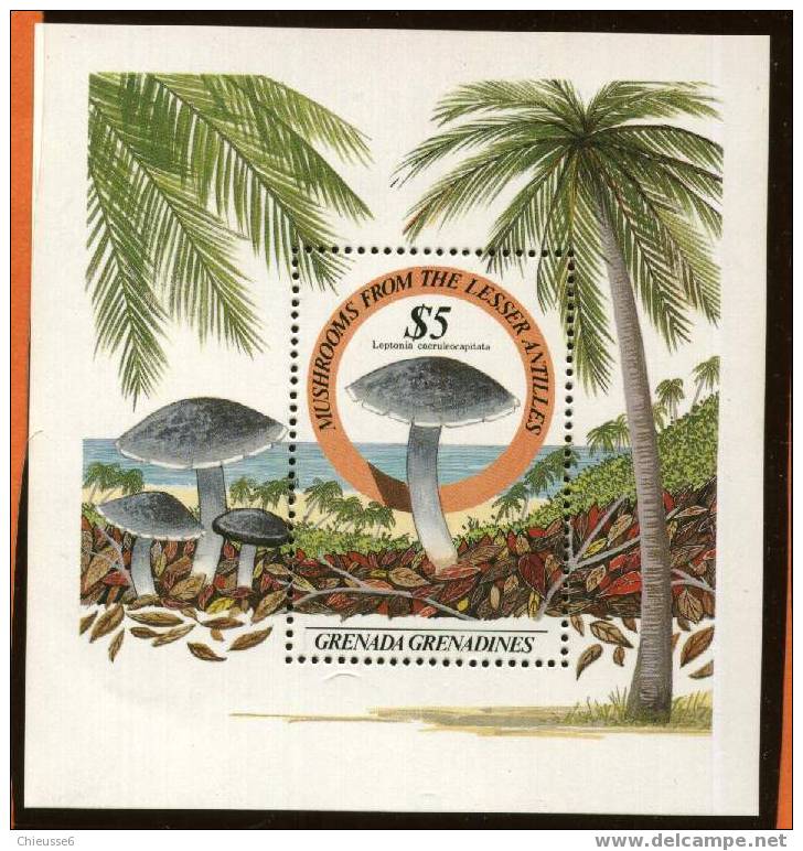 Grenadines ** Bloc N° 111 - Champignon - St.Vincent Y Las Granadinas