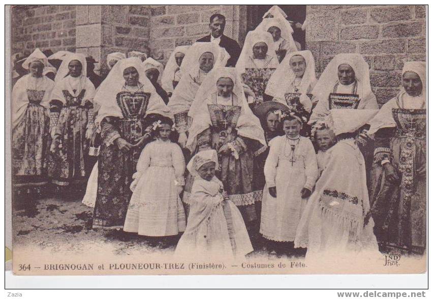 29.034/BRIGNOGAN Et PLOUNEOUR TREZ - Costumes De Fête - Brignogan-Plage