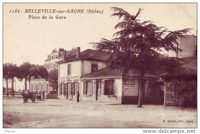 BELLEVILLE-sur-SAONE Place De La Gare - Belleville Sur Saone