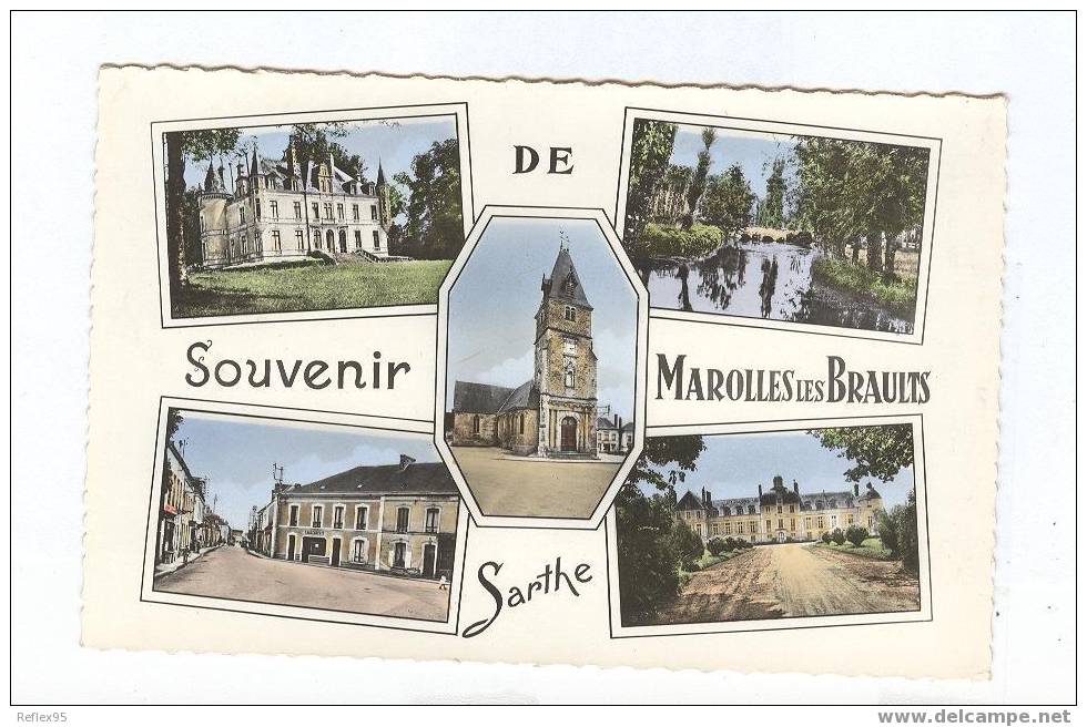 MAROLLES-LES-BRAULTS - Souvenir - Marolles-les-Braults