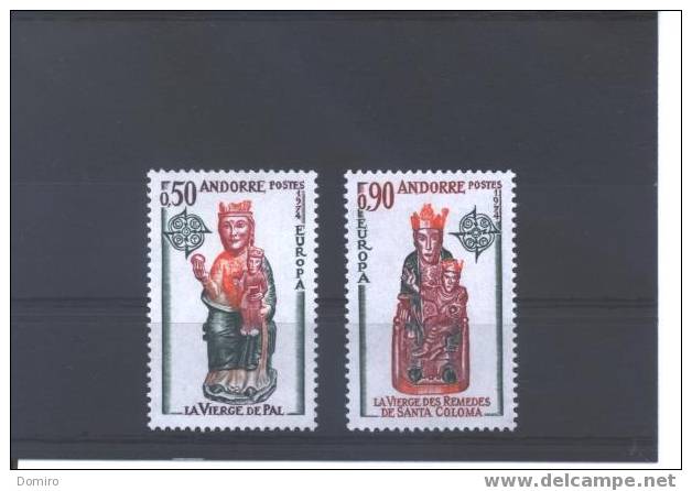 And FR  237/38**   (MNH) - 1974