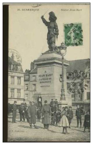 DUNKERQUE Statue Jean-bart - Dunkerque