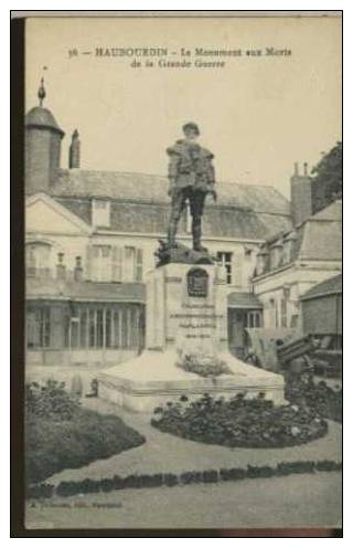 HAUBOURDIN Le Monument Aux Morts De La Grande Guerre - Haubourdin