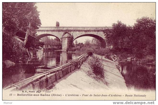 BELLEVILLE-sur-SAÔNE L'Ardières - Belleville Sur Saone