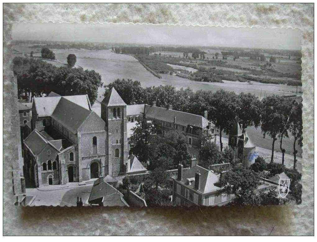 45 BEAUGENCY ANCIENNE ABBATIALE VUE AERIENNE - Beaugency