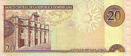 République DOMINICAINE  20 Pesos Oro  Daté De 2001   Pick 166   *****BILLET  NEUF***** - Dominikanische Rep.