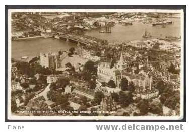 Aerial View, Rochester, Kent, U.K. - Real Photo - Rochester