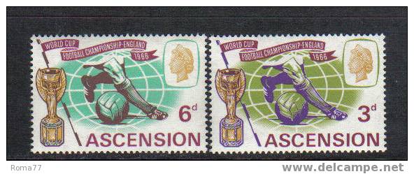 682 - ASCENSION, 1966 : World Cup Football Championship  *** - Ascension