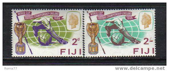 688 - FIJI, 1966 : World Cup Football Championship  *** - 1966 – England