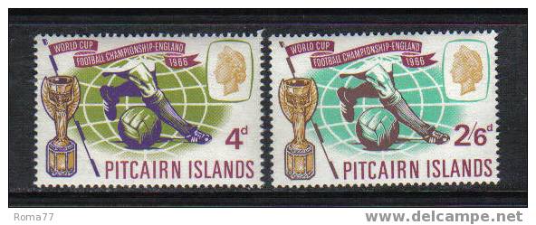 692 - PITCAIRN, 1966 : World Cup Football Championship  *** - Islas De Pitcairn