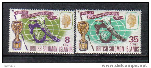 697 - SOLOMON ISLANDS, 1966 : World Cup Football Championship  *** - Salomonseilanden (...-1978)