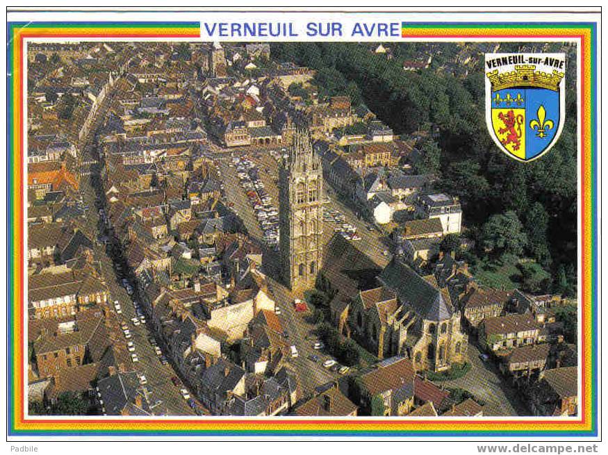 Carte Postale 27 De Verneuil Sur Avre - Vue D'avion - Verneuil-sur-Avre