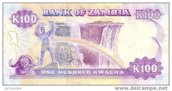 ZAMBIE   100 Kwacha  Non Daté (1991)   Pick 36a     ***** QUALITE  AUNC - ***** - Zambie