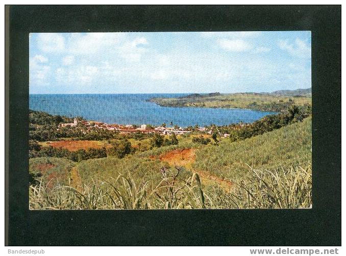 CPSM - Martinique - Trinité : La Ville Et Le Port ( Photo Félix Rose Rosette N°12 Format CPA Belle Flamme Air France) - La Trinite