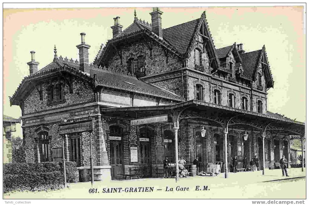 SAINT-GRATIEN - La Gare - Saint Gratien