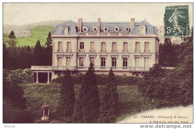 TARARE Château J.B Martin - Tarare